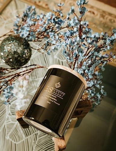 Wild Bluebell | 10oz | Premium Candle | Scented Candle | Aromatherapy | Essential Fragrance Oils | 100% Soy Wax | Home Décor | Home Fragrance | Housewarming Gift | Odor Eliminating | Elusive Scent