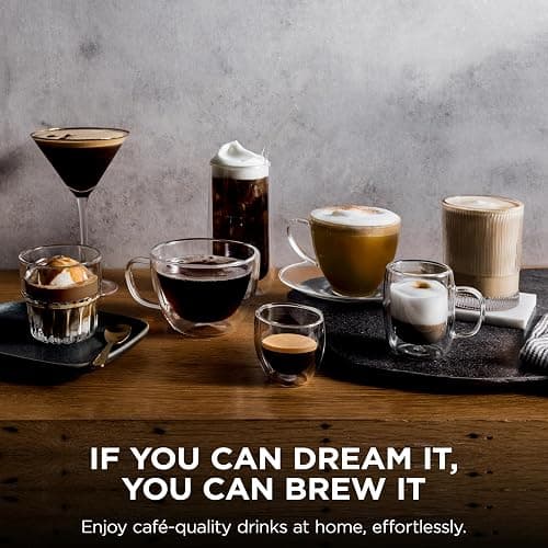 Ninja Luxe Café 3-in-1 Espresso, Drip Coffee and Cold Brew Machine | Integrated Coffee Grinder, Milk Frother, Assisted Tamper & Built-In Espresso Accessory Storage | Stainless Steel | ES601 thumbnail 9