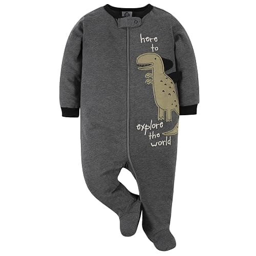 Gerber baby-boys 4 Pack Sleep 'N Play Footie thumbnail 2