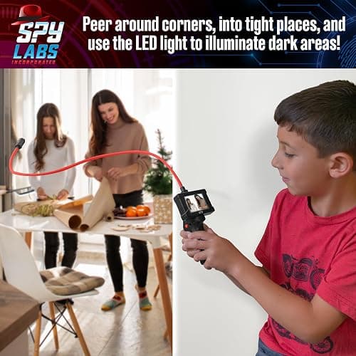 Thames & Kosmos Spy Labs Inc: Digital Snake Scope | Detective Toy for Boys & Girls Ages 8+ | Flexible 26-inch Digital Periscope Camera for Discreet Pretend Play Investigations thumbnail 4