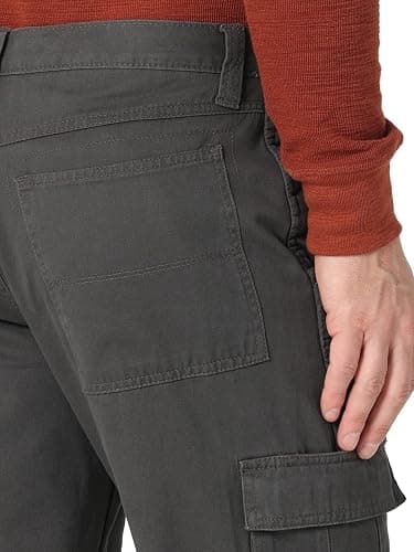 Wrangler Authentics Men's Fleece Lined Cargo Pant thumbnail 4