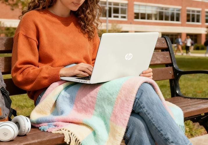 HP Ultrabook Laptop with Copilot AI & Office 365 • Intel High Performance CPU • 8GB RAM • 1.3TB Storage (320GB SSD and 1TB OneDrive) • Windows 11 w/o Earbuds thumbnail 9
