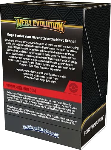 Pokémon TCG: Mega Evolution Booster Bundle thumbnail 3