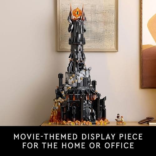LEGO Icons Lord of The Rings Barad-dûr Building Set for Adults - Lord of The Rings Collectible for Fans - Includes 6 Minifigures - Gift for Men and Women - 10333 thumbnail 6