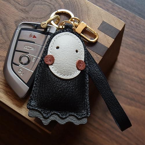 Taschenanhänger Leder,Süßer lustiger Bag Charm für Damen,Anhänger Tasche & Rucksack Anhänger,bag charms Deko Accessoire, schlüsselanhänger leder für Taschen,Schlüssel,taschen charms aesthetic Geschenk thumbnail 6