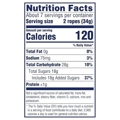SweeTARTS Ropes, Candy, Twisted Rainbow Punch, Soft and Chewy, 9 oz thumbnail 6