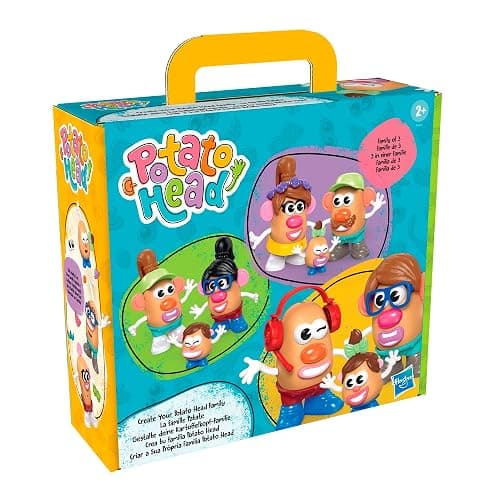 POTATO HEAD Create Your Family Set with 44 Parts and Pieces, Creative Toddler and Preschool Toys for 2 Year Old Girls and Boys and Up (Amazon Exclusive) thumbnail 3