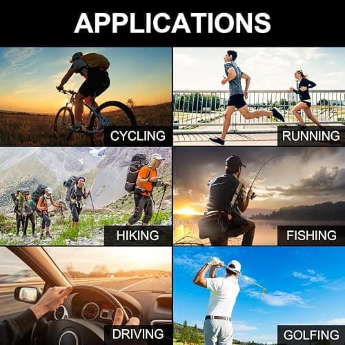 ROIBEAO Professional Cycling Glasses for Men Women, Sports Sunglasses UV Protection for Baseball Cycling Running Driving Glof thumbnail 6