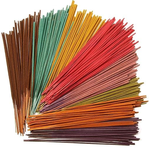 Hosley 480-Pack Assorted Incense Sticks, 12 Scents Incl. Nag Champa, Lavender, Dragon’s Blood, Grab Bag, Ideal for Meditation, Aromatherapy, Home, Gifts - Image 1