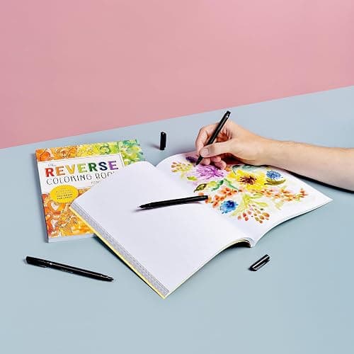 The Reverse Coloring Book™: The Book Has the Colors, You Draw the Lines! thumbnail 9