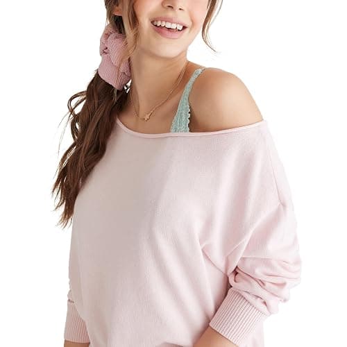 Aeropostale Women's Off The Shoulder Sweater thumbnail 4