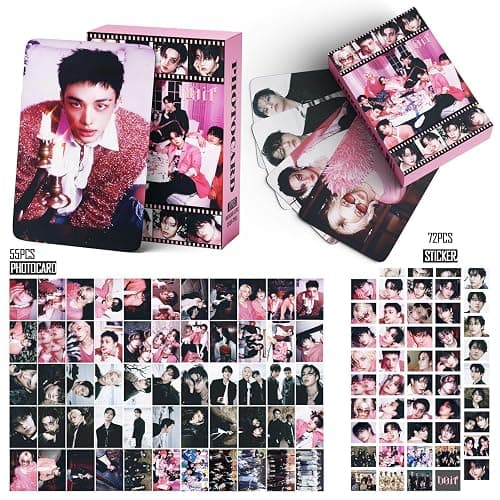 Stray Kids DO IT Album Photocards 127PCS DO IT Photo Card Set The 4th Album Merch Boys and Girls Card Set 55 PCS Photocard and 72 PCS Stickers Gift thumbnail 4
