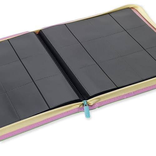 Vault X 12 Pocket Zip Binder, 480 Cards, Compatible with Pokemon Scarlet & Violet Stellar Crown Set, Exo-Tec Album Material, 20 Side-Loading Pages (SV7) thumbnail 5