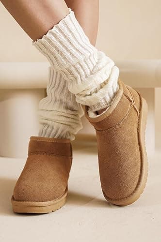 Project Cloud 100% Genuine Leather Ankle Boots for Women - Water Resistant with Memory Foam Insole Winter Boots for Women - Trending Shoes & Comfortable Women's Ankle Boots (Hippy) thumbnail 3
