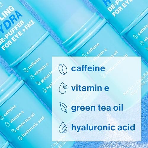 wet n wild Cooling Hydra De-Puffer, Soothing Face Makeup Primer Stick with Vitamin E & Caffeine, Instant Skin Refreshments for All Skin Types and Complexions, Vegan & Cruelty-Free thumbnail 4