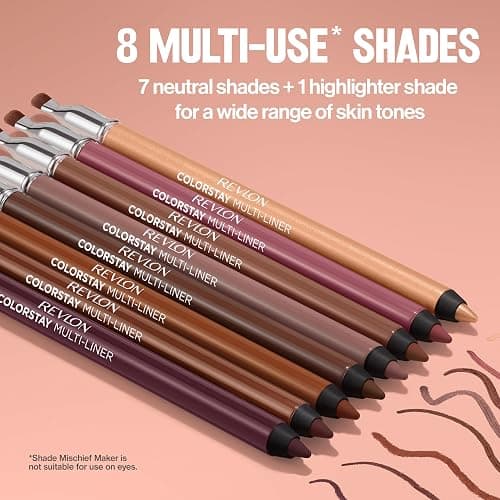 Revlon ColorStay Multi-Liner, Creamy Formula, Multiuse For Lips, Eyes & Face, Stocking Stuffer for Women, 008 Catalyst thumbnail 9