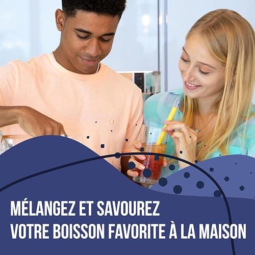 INSPIRE FOOD Bubble Tea Perles 4 paquets Fraise, Mangue, Pomme Verte, Myrtille | Bubble tea, perle de tapioca pour bubble tea | 100% vegan et sans gluten, sans colorant artificiel, 100g chacun thumbnail 6