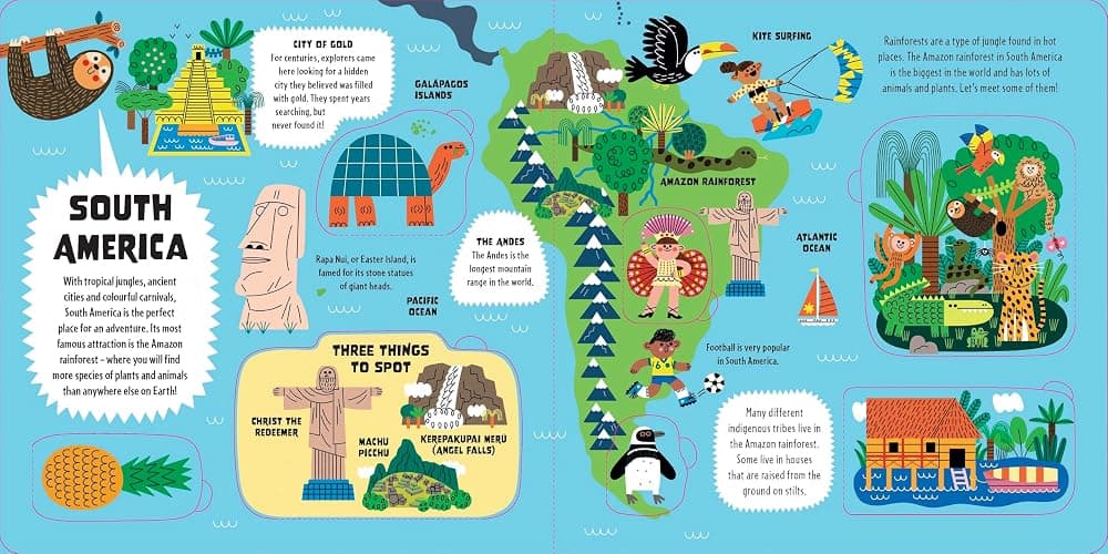 Lonely Planet Kids My First Lift-the-Flap World Atlas thumbnail 4