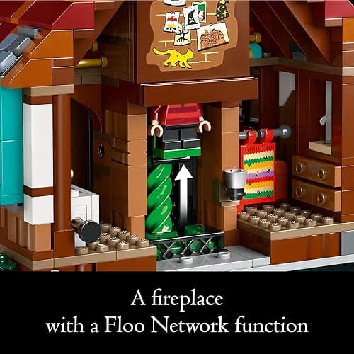 LEGO Harry Potter The Burrow Building Sets for Adults - Collectible Harry Potter Weasley House Kits with 10 Minifigures - Gifts for Men and Women, Fans - 76437 thumbnail 3