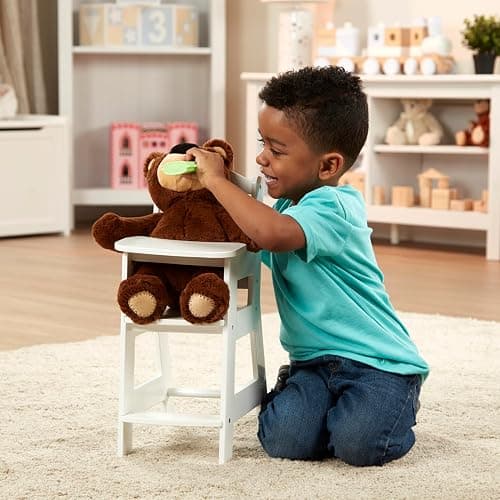 Melissa & Doug Play High Chair Pretend Play High Chair Baby Doll Accessories thumbnail 2