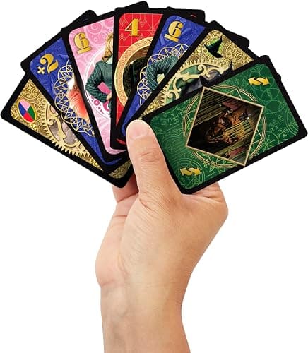 Mattel Games UNO Wicked Card Game for Kid, Adult & Family Nights, Parties, Travel & Camping, Inspired by The Movie thumbnail 2