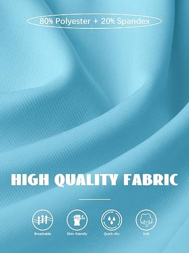 Aikuco 4 Packs Girls Athletic Shorts Toddler Soccer Running Active Dolphin Dry-Fit Kids Gym Workout Performance Shorts thumbnail 4