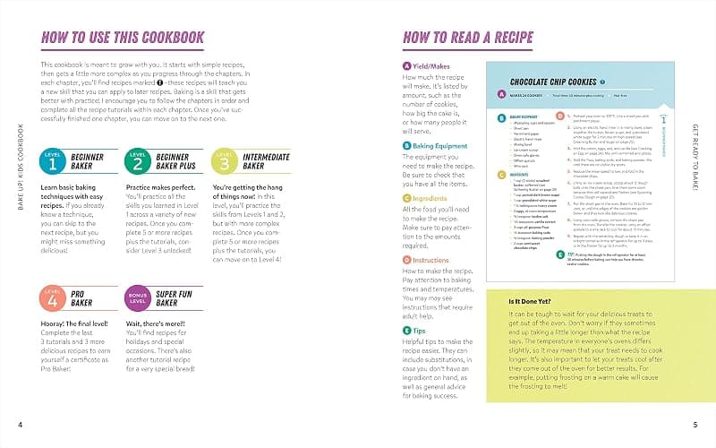 Bake Up! Kids Cookbook: Go from Beginner to Pro with Recipes and Essential Techniques thumbnail 4