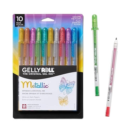 SAKURA Gelly Roll Metallic Gel Pen 10-Pack (57370) - Image 1