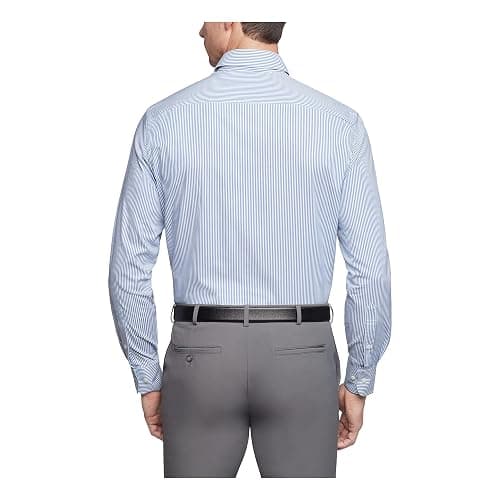 Van Heusen Men's Dress Shirt Regular Fit Pinpoint Stripe thumbnail 2