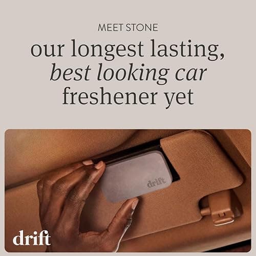Drift Car Air Freshener - The Original Stone Air Freshener - Car Odor Eliminator - Long Lasting Scent - Metal Clip - Essential Oils - Clean Ingredients - Variety 3 Pack Refill - NO CLIP INCLUDED thumbnail 3