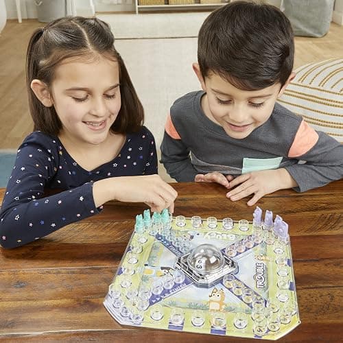 Hasbro Gaming Trouble: Bluey Edition Board Game for Kids, 2-4 Players, Race Bluey, Bingo, Bandit, or Chilli to The Finish, Ages 5 and Up (Amazon Exclusive) thumbnail 9