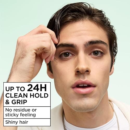 Garnier Fructis Pure Clean Styling Hair Gel, Extra Strong Hold for Up to 24HRs, Non-Flaking, Non-Sticky Formula with Aloe Extract, Made for All Hair Types, 6.8 fl oz (Packaging May Vary) thumbnail 3