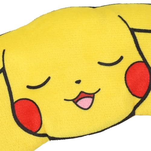 Bioworld Pokemon Pikachu 2-Piece Eye Mask & Neck Pillow Travel Set thumbnail 6