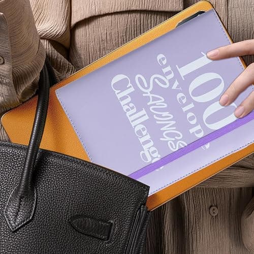 NICOOTH 100 Envelopes Money Saving Binder A5 Savings Challenge Book Easy and Fun Way to Save $5,050 thumbnail 2