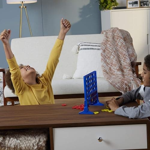 Hasbro Gaming Connect 4 Classic Grid,4 in a Row Game,Strategy Board Games for Kids,2 Player .for Family and Kids,Ages 6 and Up thumbnail 8