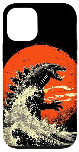 iPhone 12/12 Pro Kaiju Monster Movie I Japanese Kaiju Case - Image 1