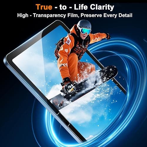 avakot 2 Pack Tempered Glass Screen Protector for iPad 11th A16 &10th Gen | Clear Ultra Touch Sensitive Film, Case Friendly Design, Fits iPad 11th Gen 2025 & iPad 10th Gen 2022 thumbnail 6