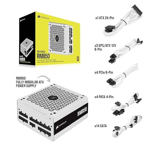 CORSAIR RM Series (2021), RM650, Fully Modular Power Supply thumbnail 7