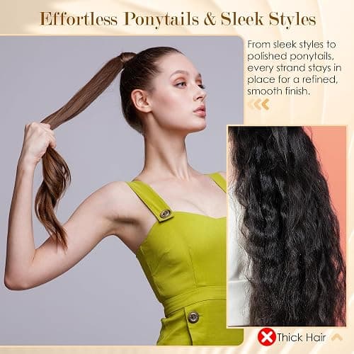 STYLEMATE Slick Back Hair Brush for Women Men Kid, Natural Soft Boar Bristle Hair Brush for Thin & Fine Hair, Smoothing Hairbrush for Polishing, Deepening & Styling thumbnail 3