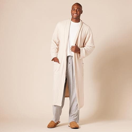 Amazon Essentials Mens Lightweight Waffle Bathrobe (Available in Big & Tall) thumbnail 6