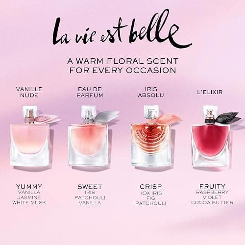 Lancôme La Vie Est Belle Gift Set - Full-Size Refillable La vie est belle Eau De Parfum Spray 1.7 fl. oz, Purse Spray 0.34 fl. Oz, Body Lotion 1.6 fl. oz.- Limited Edition Gift Set for Women thumbnail 7