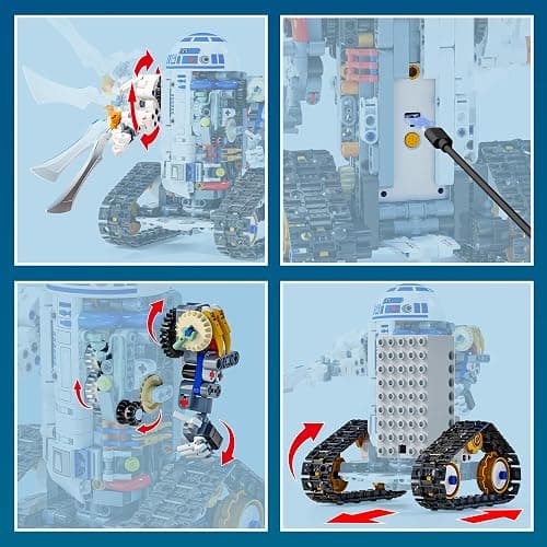 Glikid STEM RC Robot Building Kit - 3 in 1 APP & Remote Control Robotics for Kids Ages 8-12, DIY Educational Toy Programming & Science Project Kit, Birthday Gifts for Boys Girls thumbnail 6