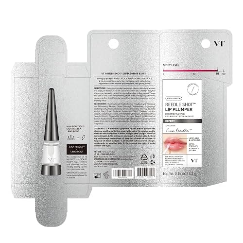 VTCOSMETICS Reedle Shot Lip Plumper, 0.15 oz (4.3 g), Moisturizing, Transparent, Lip Gloss, Fragrance-free, Korean Cosmetics (Expert) thumbnail 9