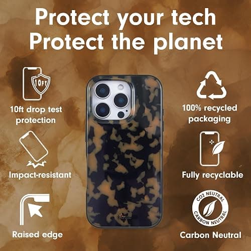 Sonix Case for iPhone 16 Pro Max | Compatible with MagSafe | 10ft Drop Tested | Brown Tort thumbnail 3
