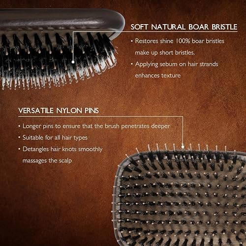 BOAR BRISTLE BRUSH thumbnail 2