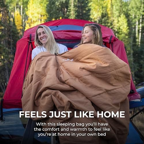 TETON Sports Deer Hunter -35F and 0F Degree Sleeping Bag. Warm and Comfortable Camping Sleeping Bags, Teton Tough Canvas Shell for Camping, Hunting, and Cold Weather thumbnail 7