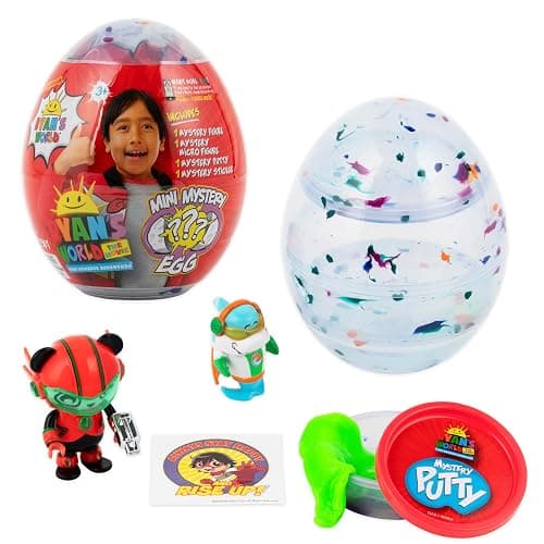 Ryan’s World Mini Mystery Egg, Includes 4 Surprise Mystery Toys Inside, Official Ryan’s World Toys for Boys & Girls 3+, Mystery Toys thumbnail 4