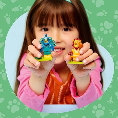LEGO Minifigures Animal Series 28 - Blind Box - Get 1 of 12 Collectible Toys - Figures incl. Lion, Bunny, Cat & Dolphin - Party Bag Fillers for 5+ Year Old Boys & Girls - 71051 thumbnail 2