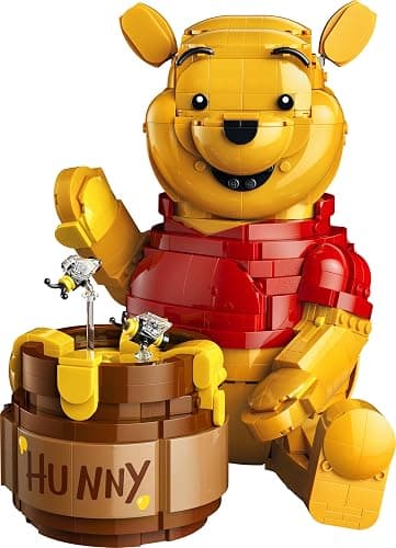 LEGO | Disney Winnie the Pooh - Building Set for Adults - Display Model w/Honey Pot, Collectible Minifigure & Eeyore Figure - DIY Nostalgic Gift Idea for Fans - 43300 thumbnail 8