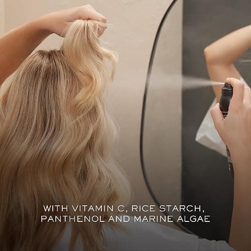 Kristin Ess Volumizing Vitamin C Dry Shampoo Spray for Oily Hair + Frizz - Oil Absorbing Style Extender with Minimal Residue - Powder Spray - Sulfate Free + Vegan + Color Safe - Fresh Pear Fragrance thumbnail 5